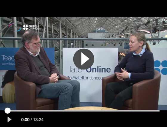 Jeremy Harmer interviews Carol Lethaby at IATEFL Glasgow 2017